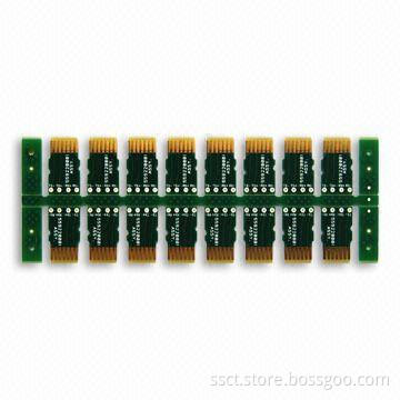 Four-layer Count Multilayer PCB with 0.127mm Width, Made of FR4